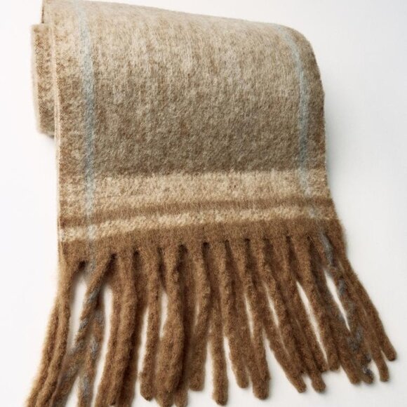 ZARA FRINGED SCARF - Picture 3 of 7